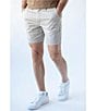 Color:Putty - Image 4 - Performance Stretch 7#double; Inseam Chino Shorts