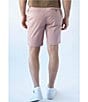 Color:Dusty Mauve - Image 2 - Men's 9#double; Inseam Performance Stretch Chino Short