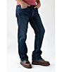 Color:Aberdeen - Image 4 - Men's Beaufort Relaxed Boot Cut Performance Stretch Denim Jeans