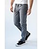 Color:Light Grey - Image 4 - Slim Fit Garment-Dyed Performance Jeans