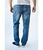 Color:Medium Stone - Image 2 - Athletic Fit Performance Stretch Jeans