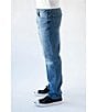 Color:Medium Stone - Image 3 - Athletic Fit Performance Stretch Jeans