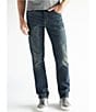 Color:Moore Wash - Image 1 - Moore Wash Performance Slim-Straight Fit Denim Jeans