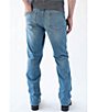 Color:Beech Wash - Image 2 - Performance Stretch Relaxed Bootcut Denim Jeans