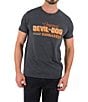 Color:Dark Grey Heather - Image 1 - Relaxed Custom Sign Short Sleeve Graphic T-Shirt