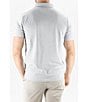 Color:Melange Quite Grey - Image 2 - Short Sleeve Polo Shirt
