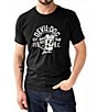 Color:Black - Image 1 - Skull Rider Graphic T-Shirt
