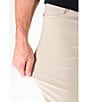 Color:Putty - Image 6 - Slim Fit Athletic Comfort Pants