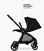 DFY R1 Stroller, Color:Black/Matte Black - Image 3
