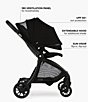 DFY R1 Stroller, Color:Black/Matte Black - Image 4