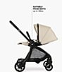 DFY R1 Stroller, Color:Cream/Matte Black - Image 3