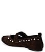 Diba True Exec Utive Suede Studded Mary Jane Ballet Flats - Image 3