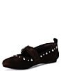 Diba True Exec Utive Suede Studded Mary Jane Ballet Flats - Image 4