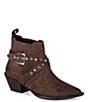 Diba True Funky Tune Suede Booties - Image 1