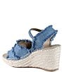 Color:Blue - Image 3 - Grants Ville Denim Espadrille Sandals