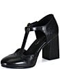 Diba True Juke Box Leather T-Strap Pumps - Image 4