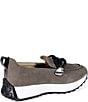 Color:Anthracite/Pewter - Image 2 - Kind Words Suede Platform Chain Loafers