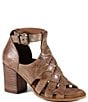 Color:Tan - Image 1 - Piro Ette Woven Leather Sandals