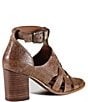 Color:Tan - Image 3 - Piro Ette Woven Leather Sandals