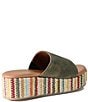 Color:Truffle - Image 2 - Rock Steady Suede Platform Wedge Slides