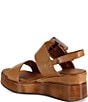 Diba True Seen It All Leather Platform Wedge Sandals - Image 6