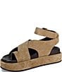 Diba True Sugar Fix Suede Toe Loop Platform Sandals - Image 4