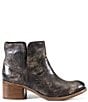 Color:Charcoal - Image 2 - Walnut Grove Distressed Leather Western Booties