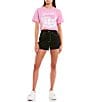 Dickies High Rise Carpenter Shorts, Color:Black - Image 3
