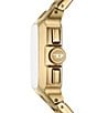 Color:Gold - Image 2 - Men's Diesel Cliffhanger Chronograph Gold Stainless Steel Bracelet Watch