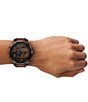 Diesel Men's Mr. Daddy Slim Multifunction Brown Leather Strap Watch, Color:Brown - Image 4