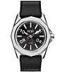 Diesel Men's Stinger Three-Hand Black Leather Strap Watch - Image 1