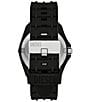 Diesel Men's Stinger Three-Hand Black Silicone Strap Watch - Image 3