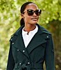 DIFF Eyewear Becky IV Polarized Cat Eye Sunglasses, Color:Tortoise - Image 4