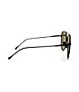 DIFF Eyewear Dash Blue Mirror Aviator Sunglasses, Color:Black/Blue - Image 3