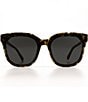 DIFF Eyewear Gia Oversized Square Sunglasses, Color:Tortoise - Image 1