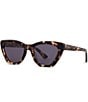 DIFF Eyewear Women's Camila 55mm Cat Eye Sunglasses, Color:Espresso Tortoise - Image 1
