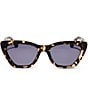 DIFF Eyewear Women's Camila 55mm Cat Eye Sunglasses, Color:Espresso Tortoise - Image 2