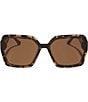 DIFF Eyewear Presley 63mm Square Sunglasses, Color:Espresso Tortoise - Image 2