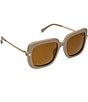 DIFF Eyewear Women's Sandra 54mm Square Sunglasses, Color:Almond - Image 3