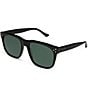DIFF Eyewear x Jessie James Decker Women's Sicily 54mm Square Sunglasses, Color:Black - Image 1