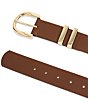 Dillard's 1.10#double; Double Multi Keeper Saffiano Belt, Color:Cognac - Image 2