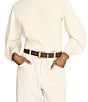 Dillard's 1.25#double; Beveled Square Buckle Belt with Nubuck Belt, Color:Brown - Image 3