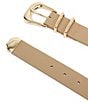 Dillard's 1.25#double; Micro Pebble Chunky Buckle Belt, Color:Camel - Image 2