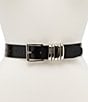 Dillard's 1.41#double; Multi Keeper Glazed & Smooth Belt - Image 2