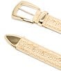 Dillard's 1.5#double; Braided Raffia Belt, Color:Natural - Image 2