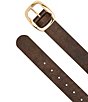 Dillard's 1.57#double; Square Buckle Distressed Belt - Image 3