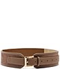 Dillard's 2#double; Suede Waist Stretch Belt - Image 1