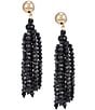 Dillard's Beaded Tassel Earrings - Image 1