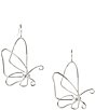 Dillard's Butterfly Wire Drop Earrings - Image 1