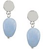Dillard's Catalina Blue Drop Earrings - Image 1